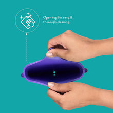 Load image into Gallery viewer, Non-Toxic Purple Silicone Enema Kit easy cleaning
