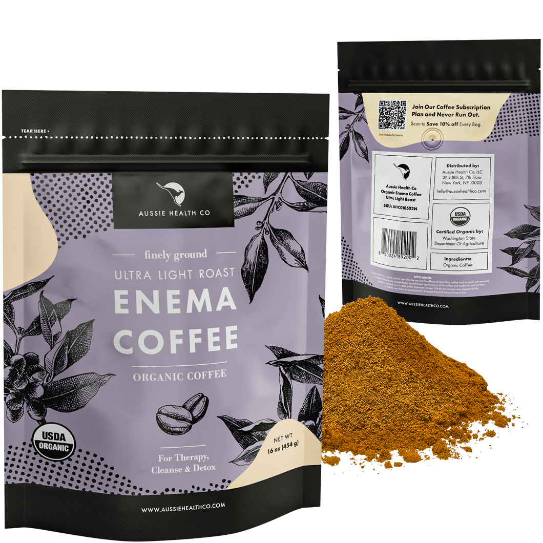 Ultra Light Roast Enema Coffee (1LB)